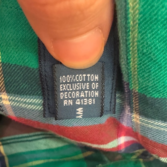 Ralph Lauren Vibrant Plaid Men's Shirt - Medium - Picture 4 of 6